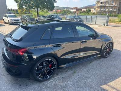 Audi RS 3 Tagliandata pari al nuovo Nero usata Quarrata