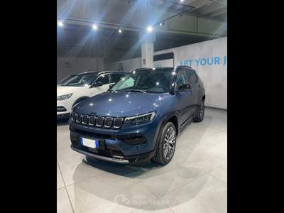 Jeep Compass E-Hybrid My24 Summit 1.5 Turbo T4 E-Hybrid 130cv Blu/Azzurro usata Novi Ligure Jeep Compass E-Hybrid My24 Summit 1.5 Turbo T4 E-Hybrid 130cv Blu/Azzurro usata Novi Ligure
