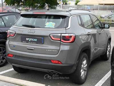 Jeep Compass 1.3 Turbo T4 190 CV PHEV AT6 4xe Limited Grigio usata Pianezza