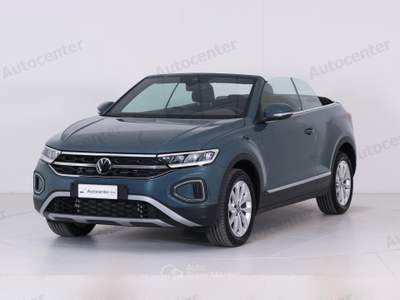 Volkswagen T-Roc 1.5 tsi Cabriolet Verde usata Bassano del Grappa