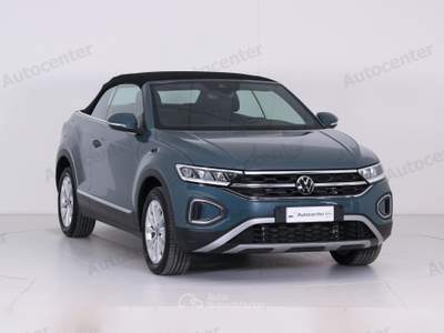 Volkswagen T-Roc 1.5 tsi Cabriolet Verde usata Bassano del Grappa