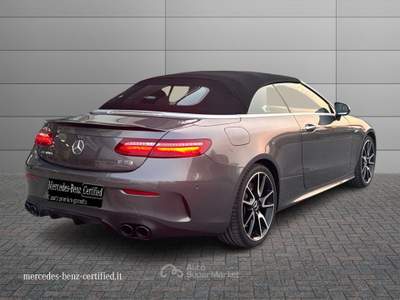 Mercedes-Benz Classe E E cabrio 53 amg eq-boost 4matic + auto Grigio usata Rivoli