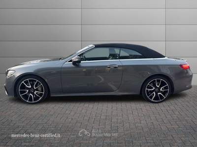 Mercedes-Benz Classe E E cabrio 53 amg eq-boost 4matic + auto Grigio usata Rivoli
