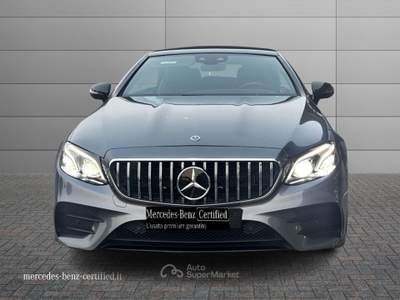 Mercedes-Benz Classe E E cabrio 53 amg eq-boost 4matic + auto Grigio usata Rivoli
