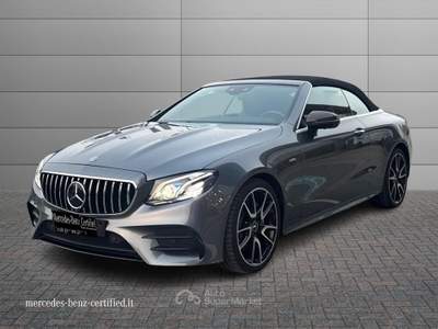 Mercedes-Benz Classe E E cabrio 53 amg eq-boost 4matic + auto Grigio usata Rivoli