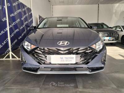 Hyundai i20 1.0 T-GDI 48V Connectline mild hybrid Grigio usata Messina
