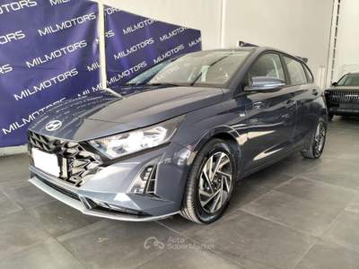 Hyundai i20 1.0 T-GDI 48V Connectline mild hybrid Grigio usata Messina
