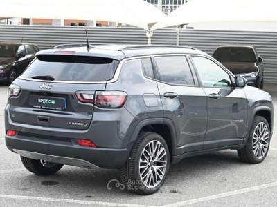 Jeep Compass 1.5 Turbo T4 130 CV MHEV 2WD Limited Grigio usata Pianezza