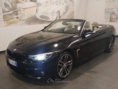 BMW Serie 4 420d 420d Cabrio Msport Nero usata Rezzato