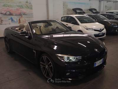 BMW Serie 4 420d 420d Cabrio Msport Nero usata Rezzato