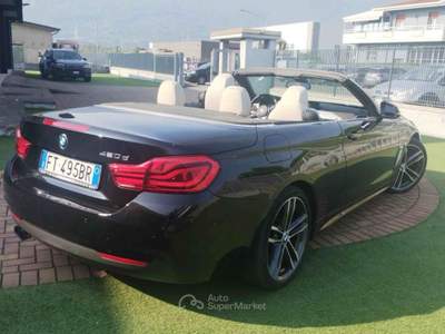 BMW Serie 4 420d 420d Cabrio Msport Nero usata Rezzato