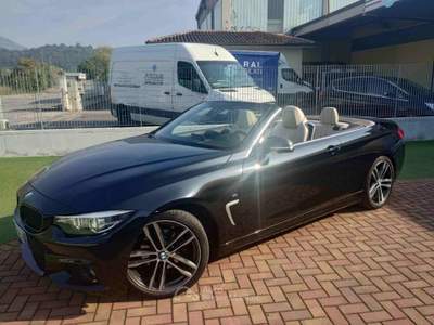 BMW Serie 4 420d 420d Cabrio Msport Nero usata Rezzato
