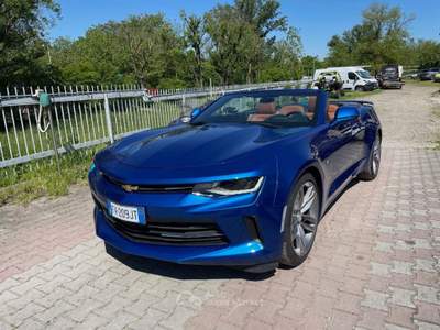 Chevrolet Camaro Turbo aut. Cabriolet Touring Blu/Azzurro usata Pavia