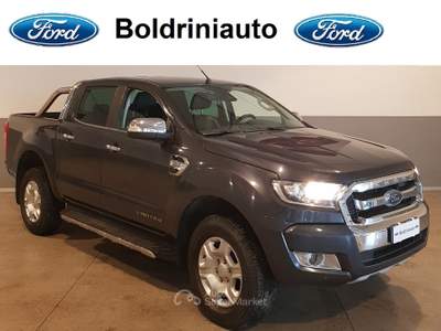 Ford Ranger Limited 4X4 DC 5posti 200CV auto 6 marce Euro 6 Grigio usata Orzinuovi
