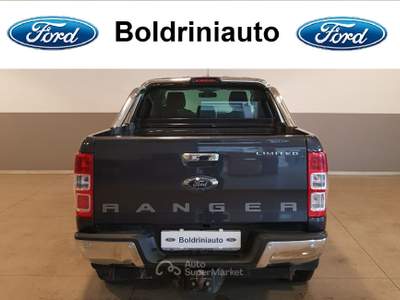 Ford Ranger Limited 4X4 DC 5posti 200CV auto 6 marce Euro 6 Grigio usata Orzinuovi