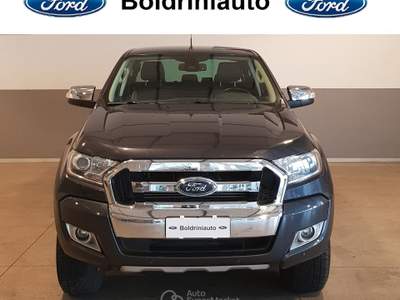 Ford Ranger Limited 4X4 DC 5posti 200CV auto 6 marce Euro 6 Grigio usata Orzinuovi