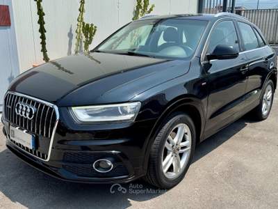 Audi Q3 2.0 TDI 177 CV quattro S tronic S-Line Nero usata Castellammare di Stabia