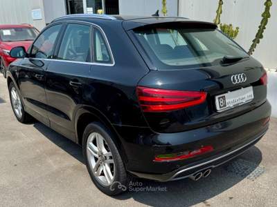 Audi Q3 2.0 TDI 177 CV quattro S tronic S-Line Nero usata Castellammare di Stabia