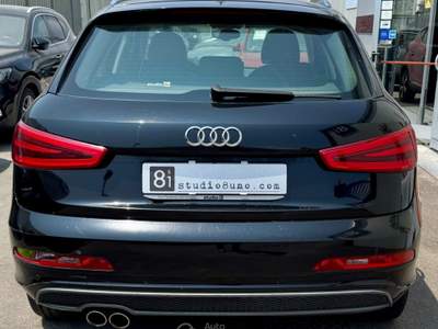 Audi Q3 2.0 TDI 177 CV quattro S tronic S-Line Nero usata Castellammare di Stabia