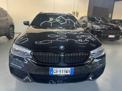 BMW Serie 5 520d 520d 48V xDrive Touring Msport Nero usata Casalgrande