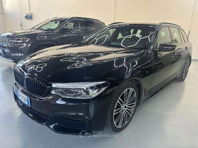 BMW Serie 5 520d 520d 48V xDrive Touring Msport Nero usata Casalgrande