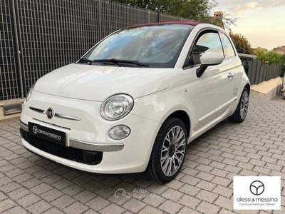Fiat 500 Cabrio 1.2 Bianco usata Caltagirone