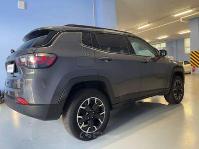 Jeep Compass 1.3 turbo 240 CV T4 Phev Trailhawk 4xe Auto Grigio usata Pove del Grappa