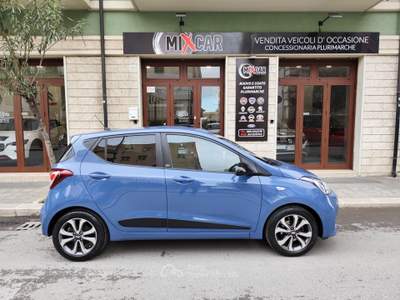 Hyundai i10 67CV BENZINA PERFETTA Blu/Azzurro usata CORATO