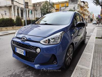 Hyundai i10 67CV BENZINA PERFETTA Blu/Azzurro usata CORATO