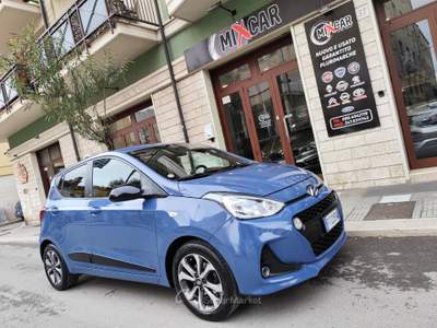 Hyundai i10 67CV BENZINA PERFETTA Blu/Azzurro usata CORATO