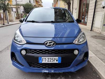 Hyundai i10 67CV BENZINA PERFETTA Blu/Azzurro usata CORATO