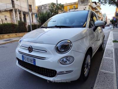 Fiat 500 EasyPower GPL Lounge TETTO Bianco usata CORATO