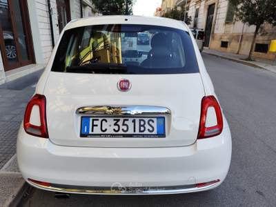 Fiat 500 EasyPower GPL Lounge TETTO Bianco usata CORATO
