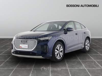 Audi Q4 sportback e-tron 50 business advanced quattro Blu/Azzurro usata Cremona