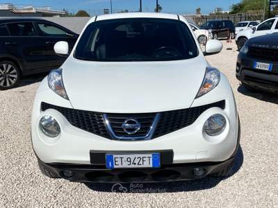 Nissan Juke Start&Stop Tekna GANCIO TRAINO ,UNICO PROPRIETARIO ,NEOPATENTATI,NAVY,PELLE,RETRO Bianco usata Corato