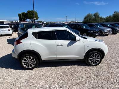 Nissan Juke Start&Stop Tekna GANCIO TRAINO ,UNICO PROPRIETARIO ,NEOPATENTATI,NAVY,PELLE,RETRO Bianco usata Corato