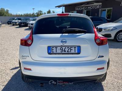 Nissan Juke Start&Stop Tekna GANCIO TRAINO ,UNICO PROPRIETARIO ,NEOPATENTATI,NAVY,PELLE,RETRO Bianco usata Corato