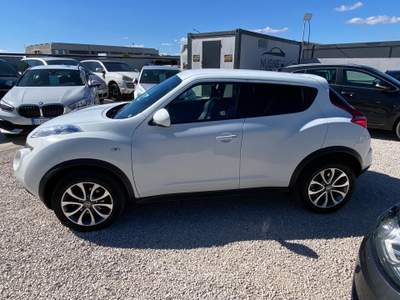 Nissan Juke Start&Stop Tekna GANCIO TRAINO ,UNICO PROPRIETARIO ,NEOPATENTATI,NAVY,PELLE,RETRO Bianco usata Corato