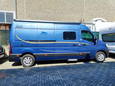Fiat Ducato Burstner Delfin C 621 - Furgonato con letti gemelli Blu/Azzurro usata Druento