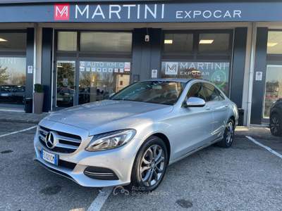 Mercedes-Benz Classe C C 200 d Auto Exclusive UNICO PROPRIETARIO Grigio usata Casalgrande