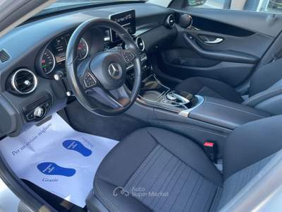 Mercedes-Benz Classe C C 200 d Auto Exclusive UNICO PROPRIETARIO Grigio usata Casalgrande