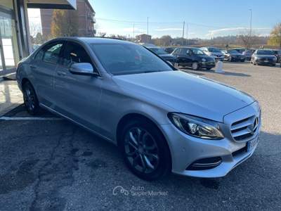 Mercedes-Benz Classe C C 200 d Auto Exclusive UNICO PROPRIETARIO Grigio usata Casalgrande