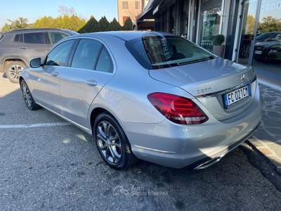 Mercedes-Benz Classe C C 200 d Auto Exclusive UNICO PROPRIETARIO Grigio usata Casalgrande