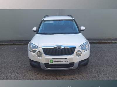 Skoda Yeti 2.0 TDI CR 110CV 4x4 Adventure Bianco usata Feltre