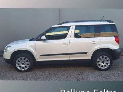 Skoda Yeti 2.0 TDI CR 110CV 4x4 Adventure Bianco usata Feltre