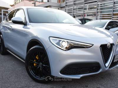 Alfa Romeo Stelvio 2.2 160 CV AT8 RWD Super *MY21*SEDILI ELETTRICI* Bianco usata Roma