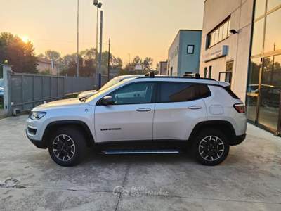 Jeep Compass 1.3 Turbo T4 240 CV PHEV AT6 4xe Trailhawk Argento usata Asti