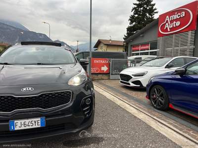 Kia Sportage Sportage 1.7 CRDI 141 CV DCT7 2WD Class Nero usata Lavis