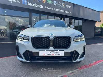 BMW X4 X4 20D M SPORT PRO LASER 20 KAMERA BLACK PACK TETTO Grigio usata Ciampino