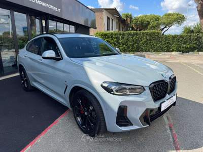 BMW X4 X4 20D M SPORT PRO LASER 20 KAMERA BLACK PACK TETTO Grigio usata Ciampino